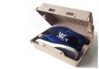 1.5mm Sustainable Thermoformed Packaging 100% Plastic Free Fiber Molded Pulp Shoe Box